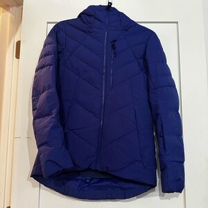 The North Face Purple Women's Ski Jacket Gore Wind Stopper 550 Down